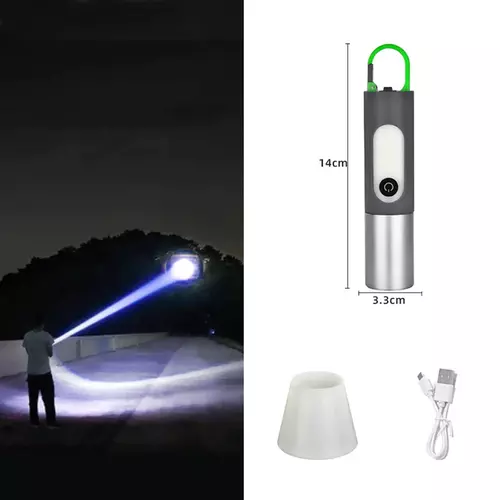 Lampe de poche LED extensible TK