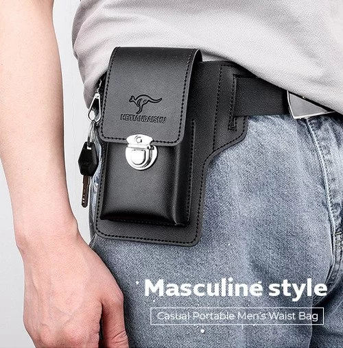 Casual Portable Men’s Waist Bag AR