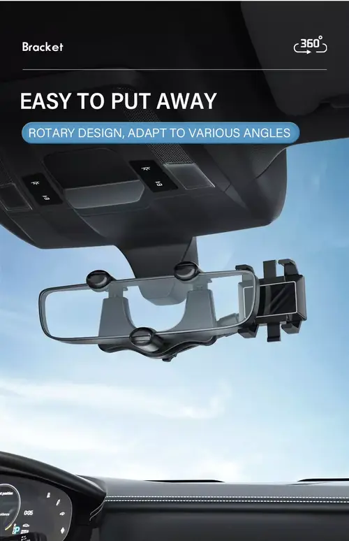 Car rearview mirror phone holder TK