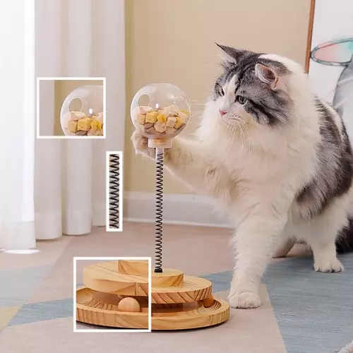 Interactive Cat Food Toy