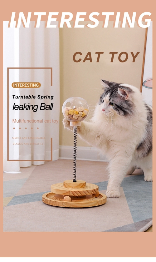 Interactive Cat Food Toy TK