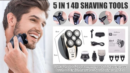 5 IN 1 SHAVING TOOLS TK