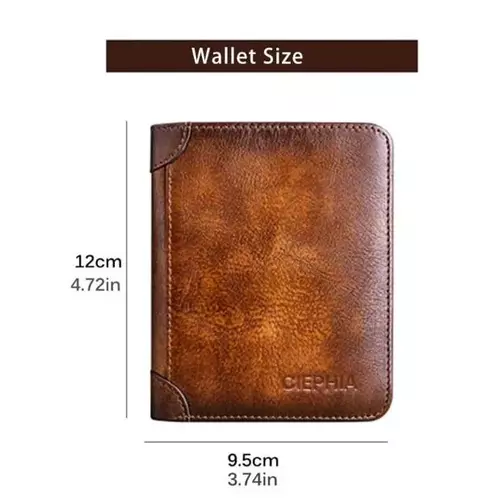 Male Genuine Leather Wallets TK