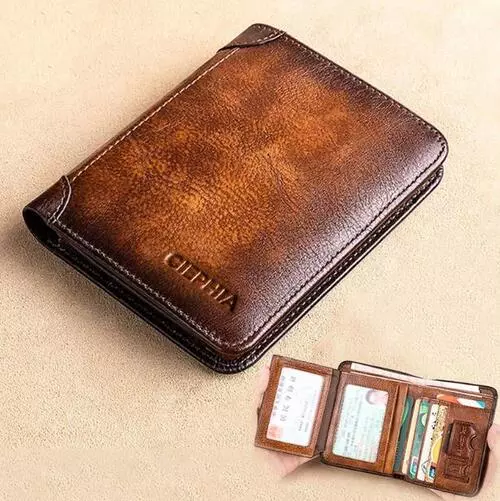 Male Genuine Leather Wallets