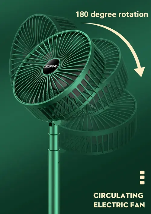 Retractable fan TK