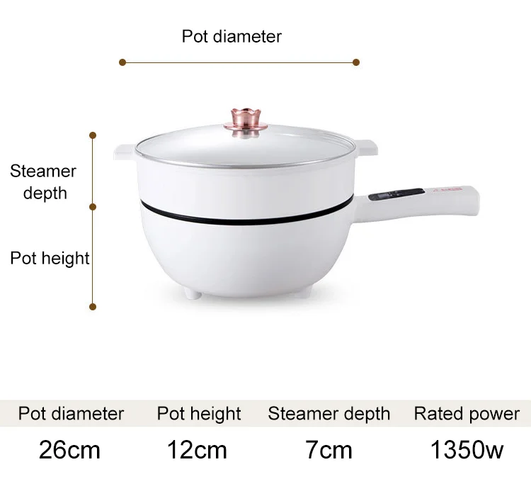 Multifunctional smart electric frying pan