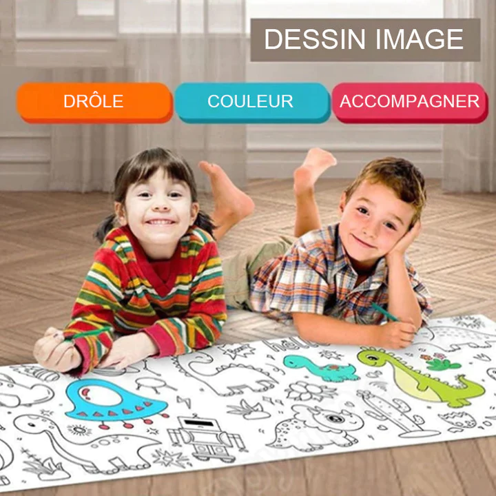 Rouleau de Dessin pour Enfants TK