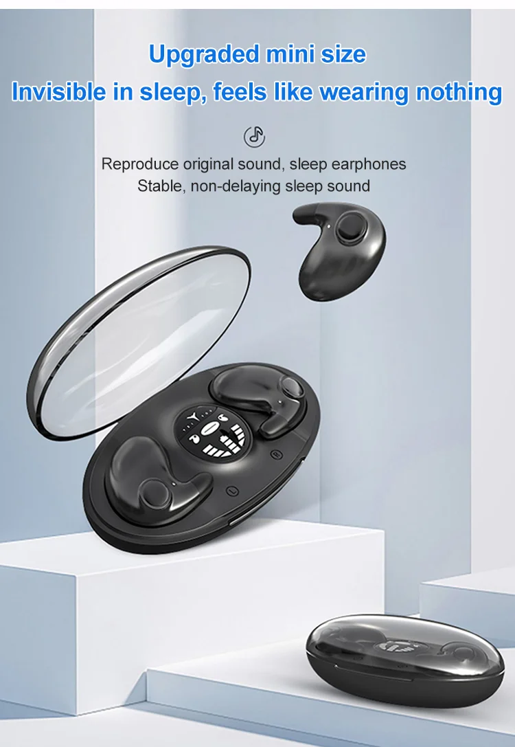 Ultra-thin mini in-ear sleep earphones TK