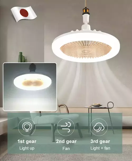 Lumière de ventilateur LED