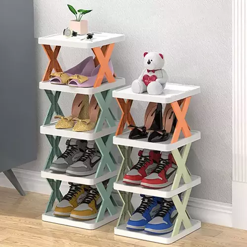 Organisateur de rangement pour étagère à chaussures multicouche