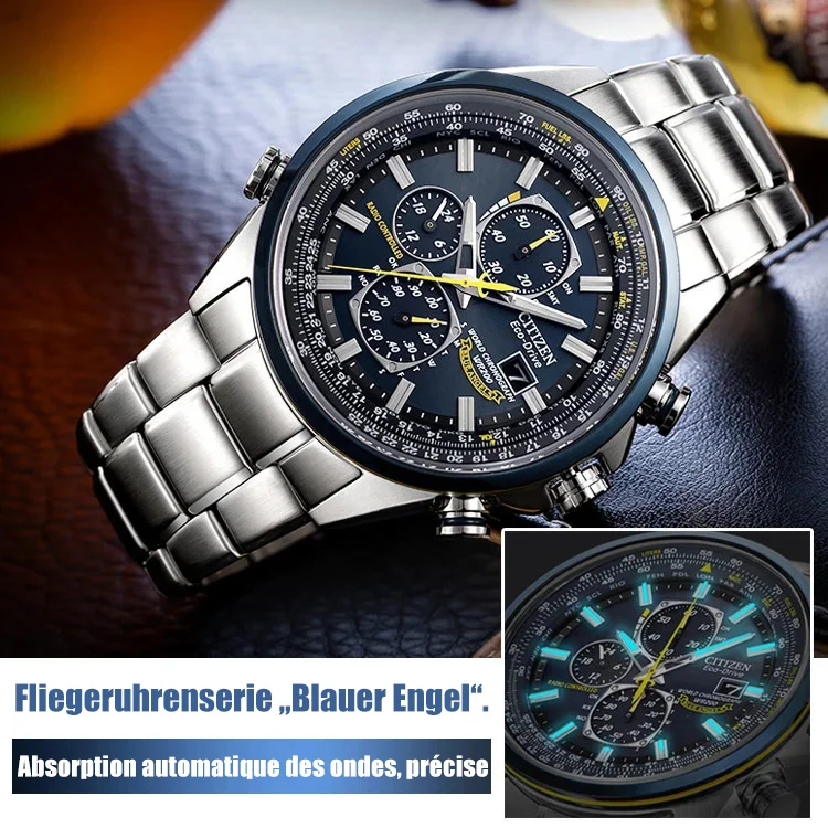 Montre de pilote de la série Blue Angle TK