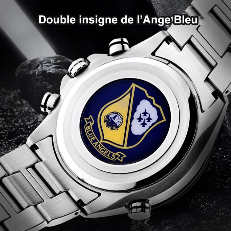 Montre de pilote de la série Blue Angle TK